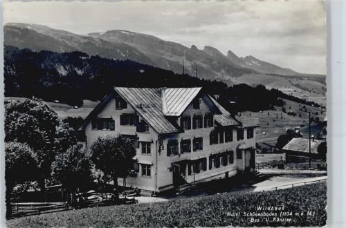 9658 Wildhaus Oberdorf SG - Hotel Schönboden