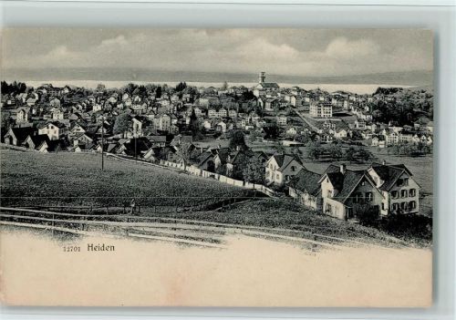 9410 Heiden 1900 - Verlag Gebr. Wehrli 12701 - Vue generale, gute Erhaltung AK