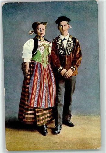 Unterwaldner Trachtenpaar