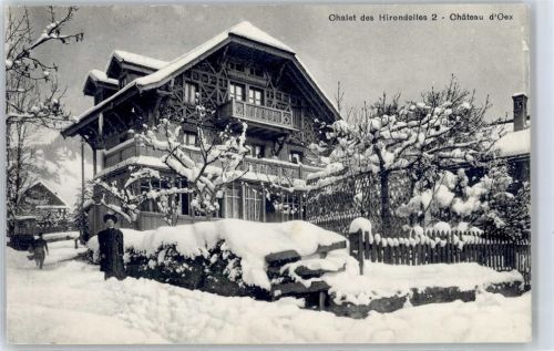 1660 Château-d´Oex - Chalet des Hirondelles 2 Winter