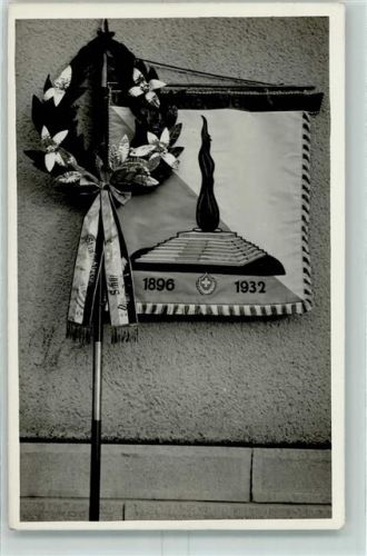 Banner 1896 - 1932 Kranz Motiv Schweiz