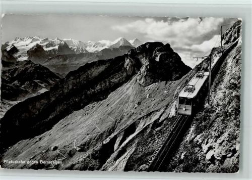 Pilatus - Pilatusbahn gegen Berneralpen