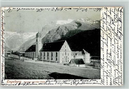 6390 Engelberg 1902 - Das Kloster Berg Titlis