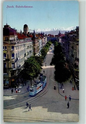 8000 Zürich - Bahnhofstrasse Tram