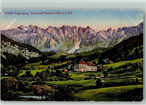 9651 Rietbad - Toggenburg Kuranstalt