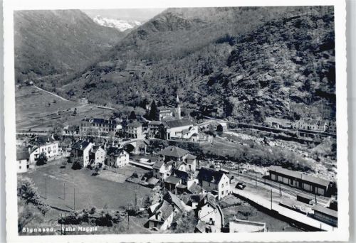 6676 Bignasco - Valle Maggia, Luftaufnahme