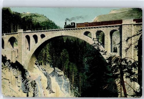 7430 Thusis - 1912, Solisbrücke, Albulabahn