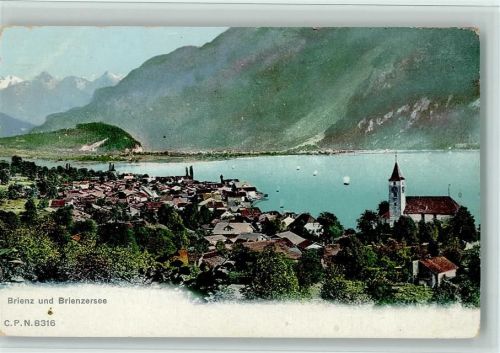 3855 Brienz BE - Brienzersee Segelboote
