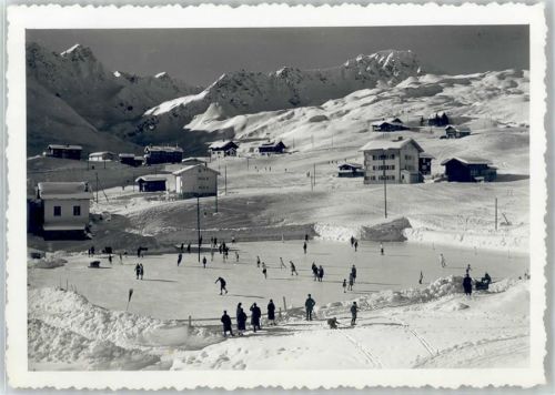 7050 Arosa Winter Sportplatz Eisbahn