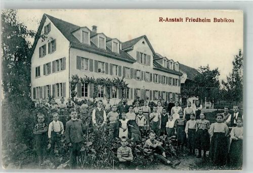 8608 Bubikon - R-Anstalt Friedheim Gruppenfoto Kinder