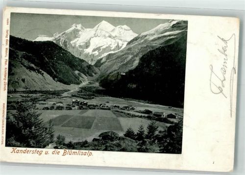 3718 Kandersteg 1905 - Blümlisalp