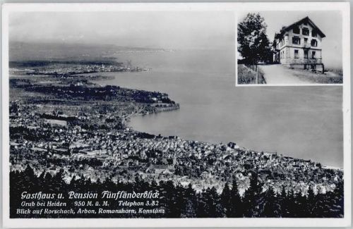 9035 Grub AR - Gasthaus Pension Fünfländerblick Heiden
