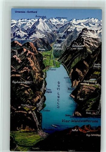 6454 Flüelen - Urnersee Gotthard