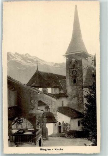 6463 Bürglen UR - Kirche