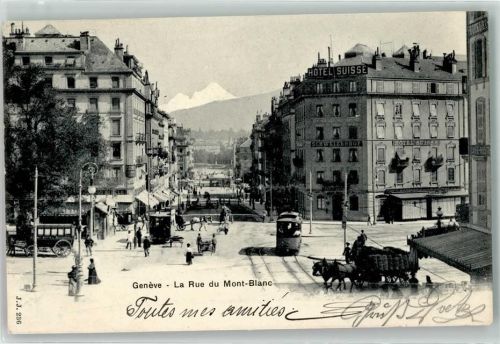 1200 Genève Genf - Rue Mont Blanc Hotel Suisse