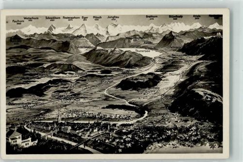 3627 Heimberg - Vogelschau Berner Oberland