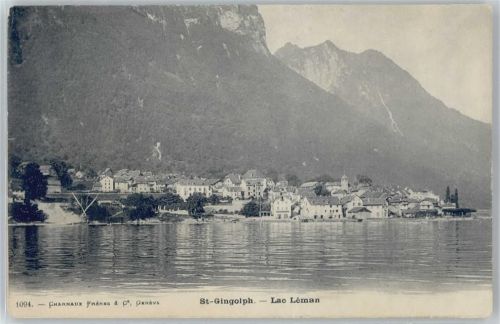 1898 St-Gingolph - See, Teilansicht
