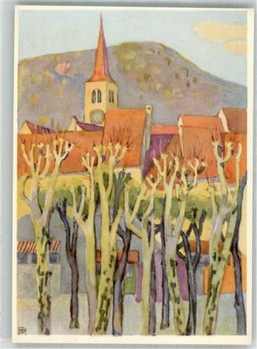 4410 Liestal Künstlerkarte sign. Plattner Werbeaktion Bekämpfung zur Tuberkulose 1940