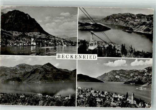 6375 Beckenried Foto AK Seilbahn