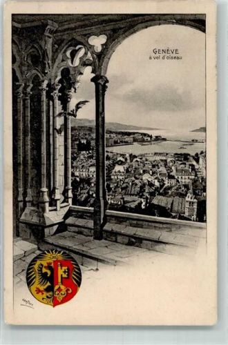 1200 Genève Genf - Vogelschau
