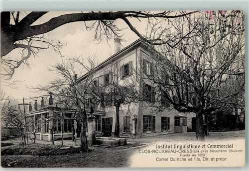 2000 Neuchâtel Neuenburg - Institut linguistique et Commercial Clos-Rosseau-Cressier