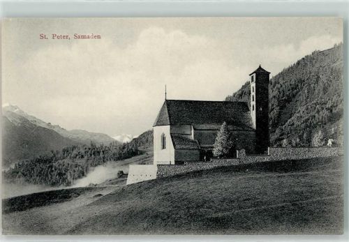 7503 Samedan Samaden - Kirche St Peter