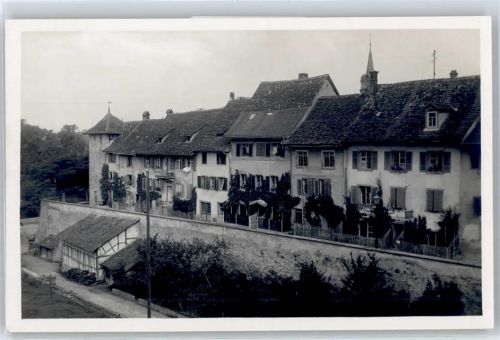 8253 Diessenhofen - Ortsansicht, untere Stadtmauer