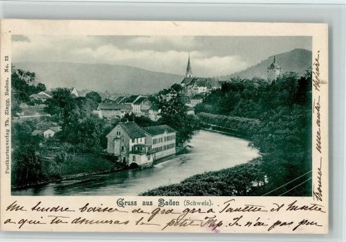 5400 Baden 1901 - Gruss aus Baden