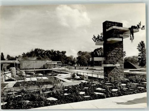 8000 Zürich - I. Schw. Gartenbauausstellung 1959 Wassergarten