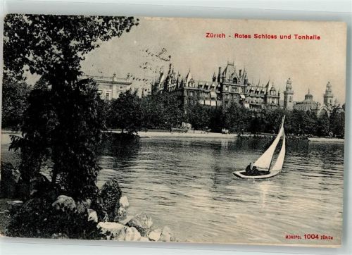 8000 Zürich 1907 - Rotes Schloss Tonhalle