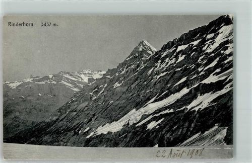 Rinderhorn Gemmi 1908