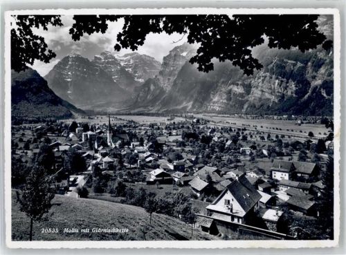 8753 Mollis - Glärnischkette Kirche