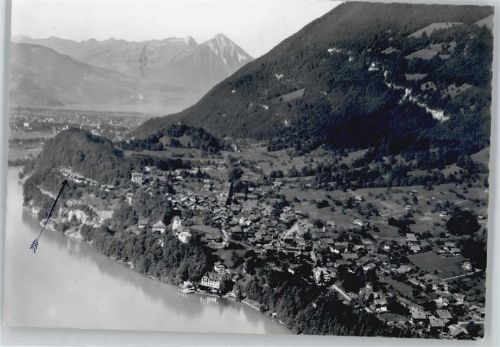 3800 Interlaken Schynige Platte - Fliegeraufnahme See Berg