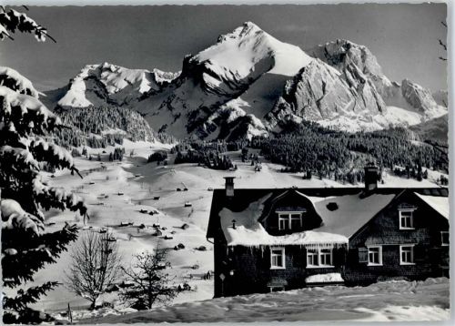 9658 Wildhaus - Zollikerheim, Säntis, Schafberg