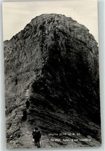 Säntis - Aufstieg zum Lisengrat