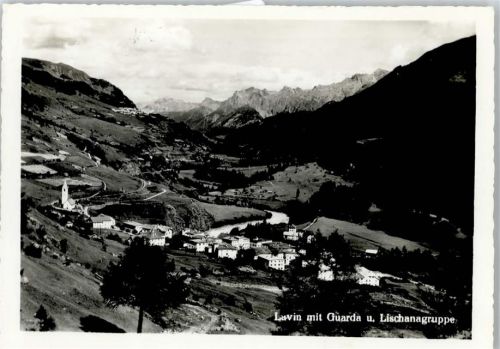 7543 Lavin - Gesamtansicht, Guarda