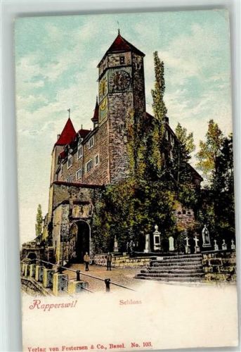 8640 Rapperswil SG 1901 - Schloss