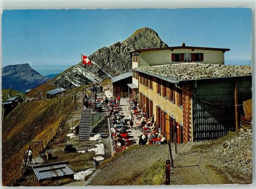 Kulmhotel - Kulmhotel Brienzer Rothorn Im Hintergrund Hohgant