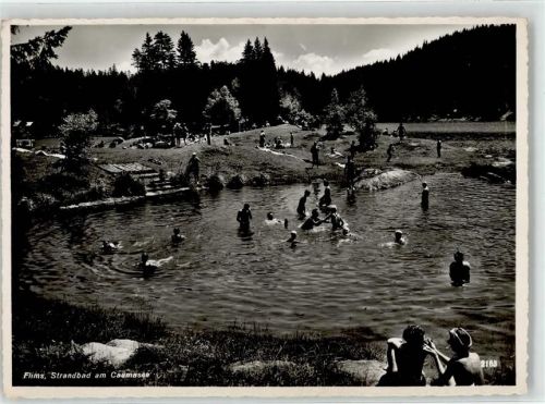 Flims - Strandbad Caumasee Badevergnügen