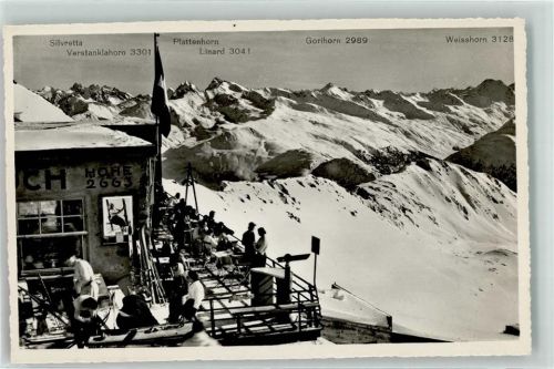 Weissfluhjoch - Terrasse