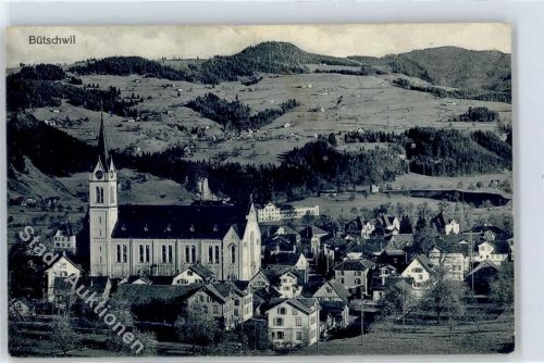 9606 Bütschwil - Kirche