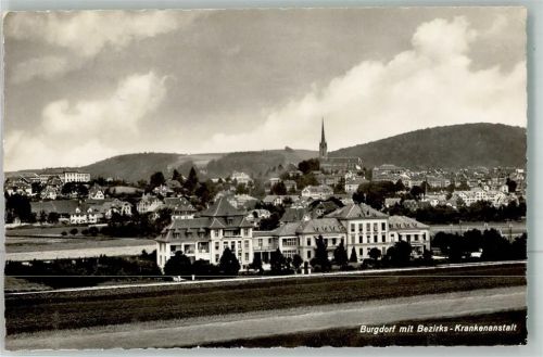 3400 Burgdorf Berthoud 1943 Foto AK Krankenhaus