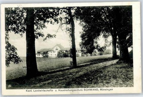 3110 Münsingen - Kanton. Landwirtschafts- und Haushaltungsschule