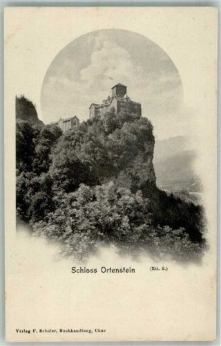 7418 Tumegl/Tomils Foto AK Schloss Ortenstein