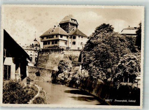 8500 Frauenfeld Foto AK Schloss