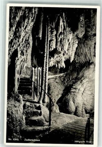 6340 Baar Foto AK Verlag u. Fotograf Max Burkhardt Höllgrotten Zauberschloss