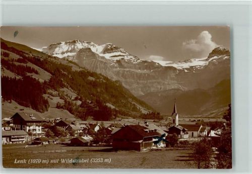 3775 Lenk im Simmental - Kirche Wildstrubel