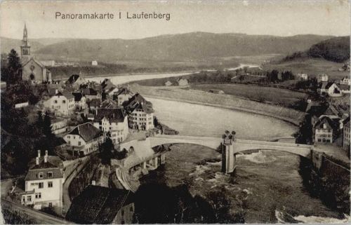 5080 Laufenburg - Panoramakarte Laufenberg