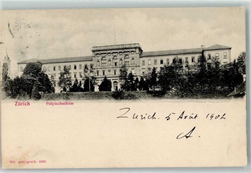 8000 Zürich 1904 - Polytechnikum