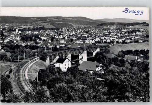 5200 Brugg AG - Eisenbahnbrücke